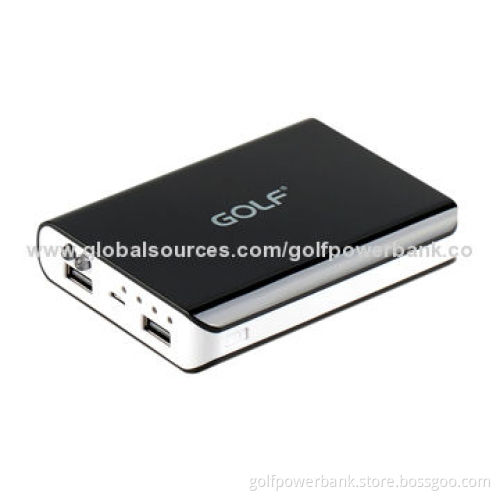 10,400mAh Power Bank with Dual-USB Output and Two LED Torches